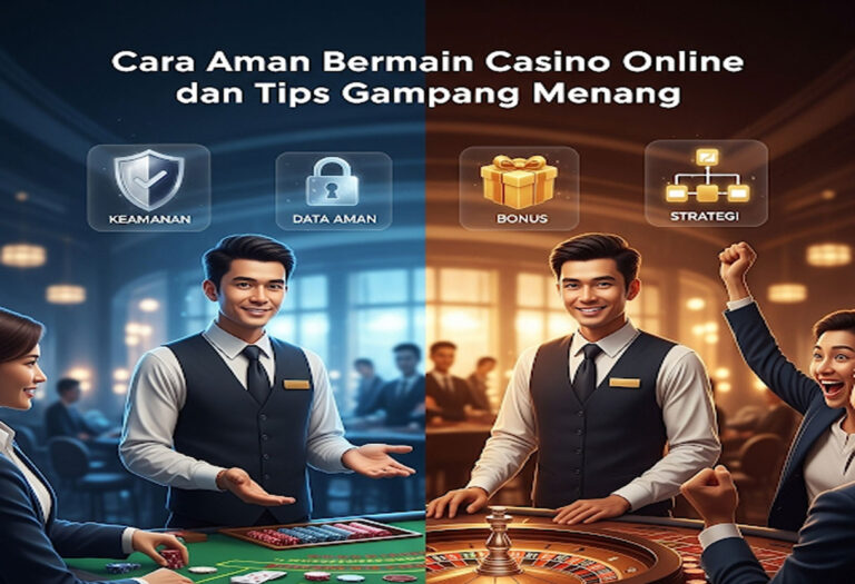 Cara Aman Bermain Casino Online dan Tips Gampang Menang