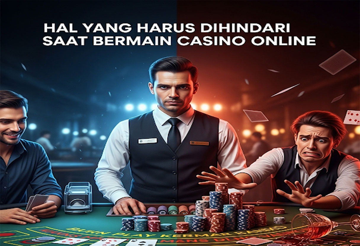 Hal yang Harus Dihindari Saat Bermain Casino Online